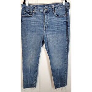 Old Navy Womens High-Rise OG Straight Jeans Size 16
